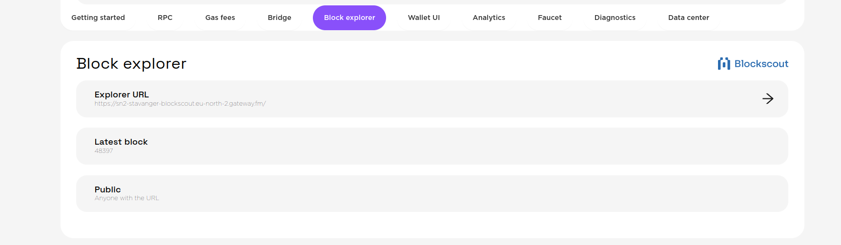 Block Explorer 1